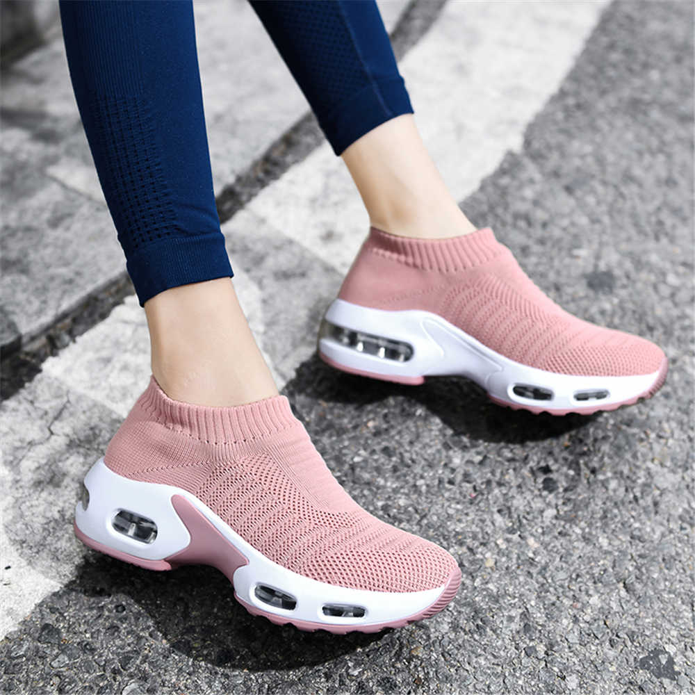 Running Shoes - Große Größe Nummer 38, Damen-Absatzstiefel, Schuhe