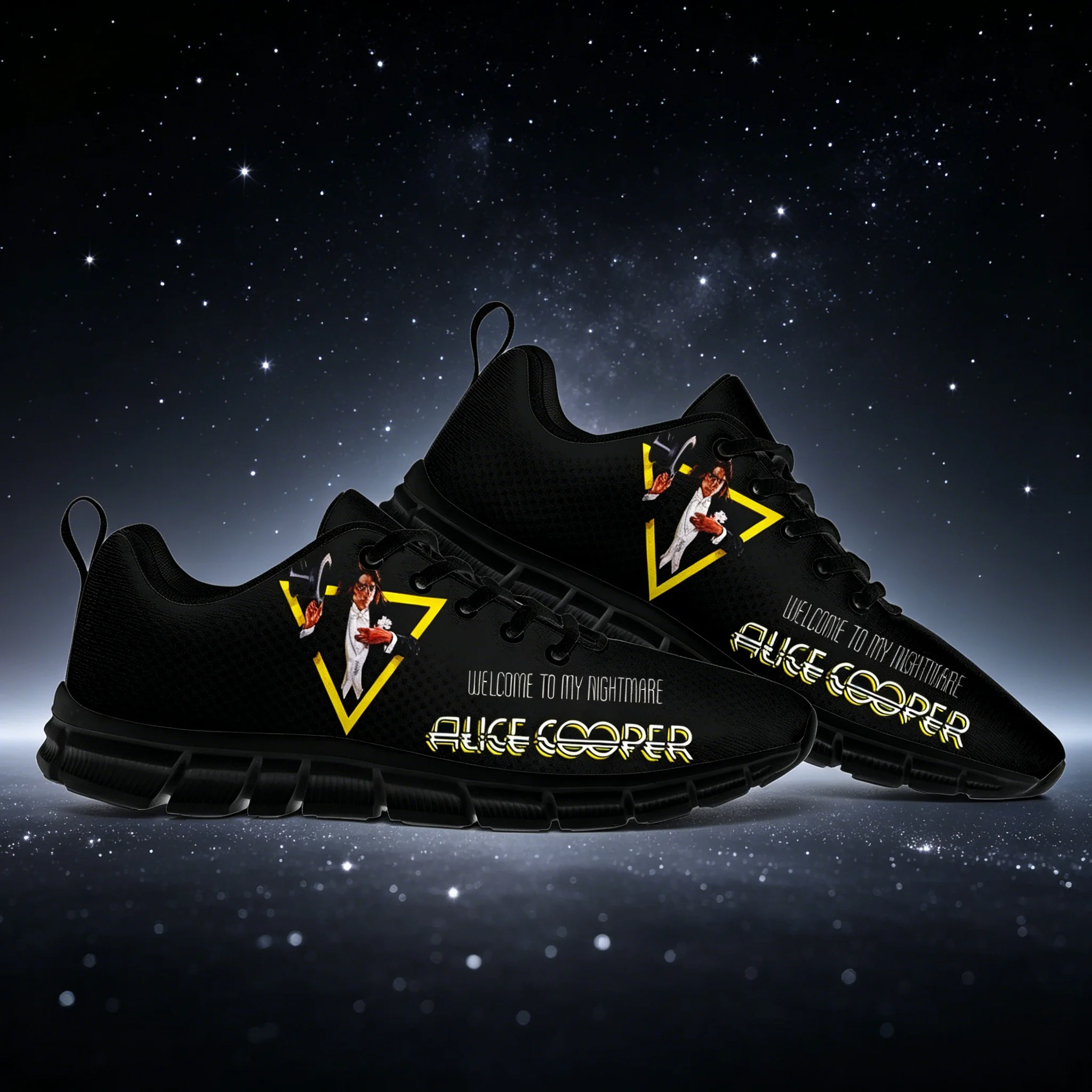 Breathable Mesh Athletic Shoes - Alice Cooper Unisex Laufschuhe - Rutschfeste