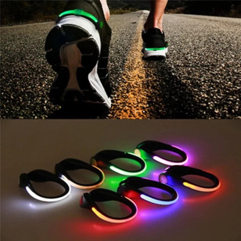 Reflective Night Running Shoes - 2024 leuchtende Schuh-Clip-Leuchte für den Außenbereich,