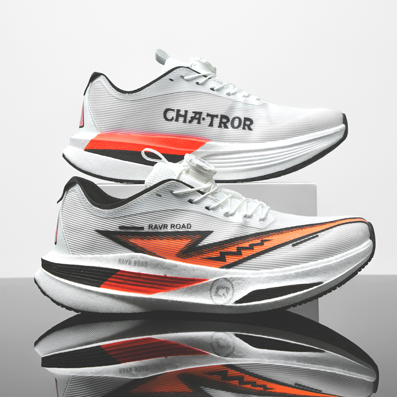 Lightweight Road Running Shoes - Neue modische High-End-Laufschuhe mit durchgehender Carbonplatte
