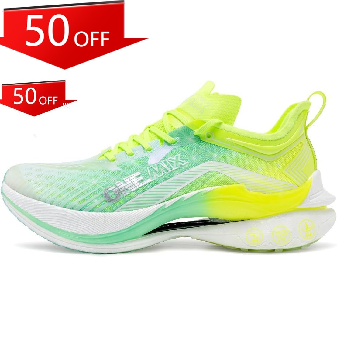 Carbon Plate Marathon Racing Shoes - ONEMIX T700 Carbon Plate Marathon-Laufschuhe für