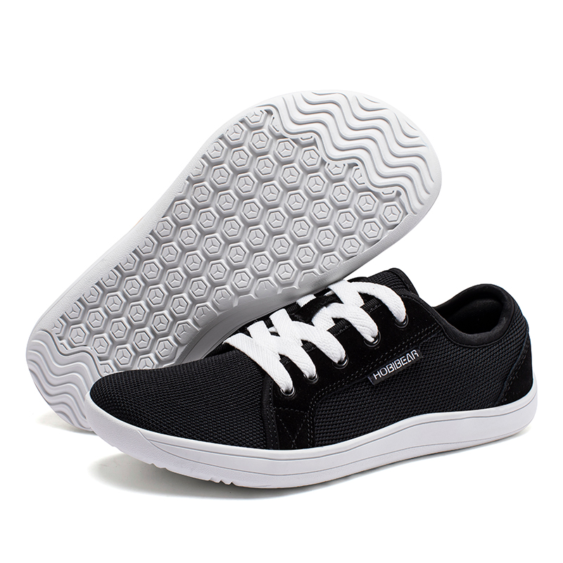 Wide Toe Box Running Sneakers - HOBIBEAR Barfußschuhe mit breiter Zehenpartie für