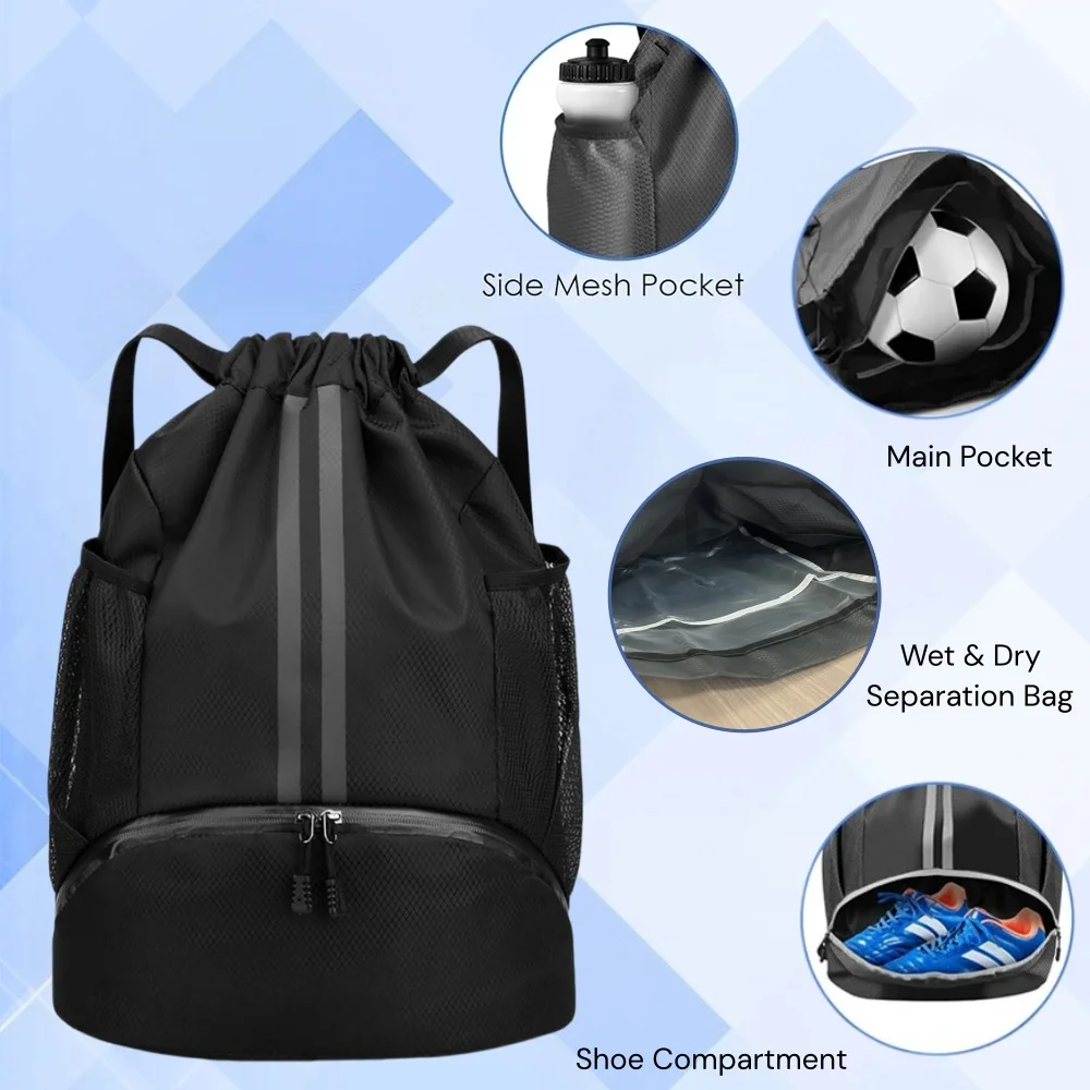 Sportrucksack mit Kordelzug, L – Sneakers Bewertung und Preis