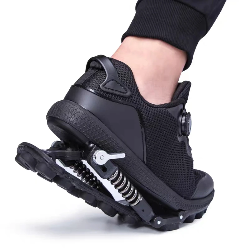 Mechanische Schuhe mit Stahlfe – Running Shoes Bewertung und Preis
