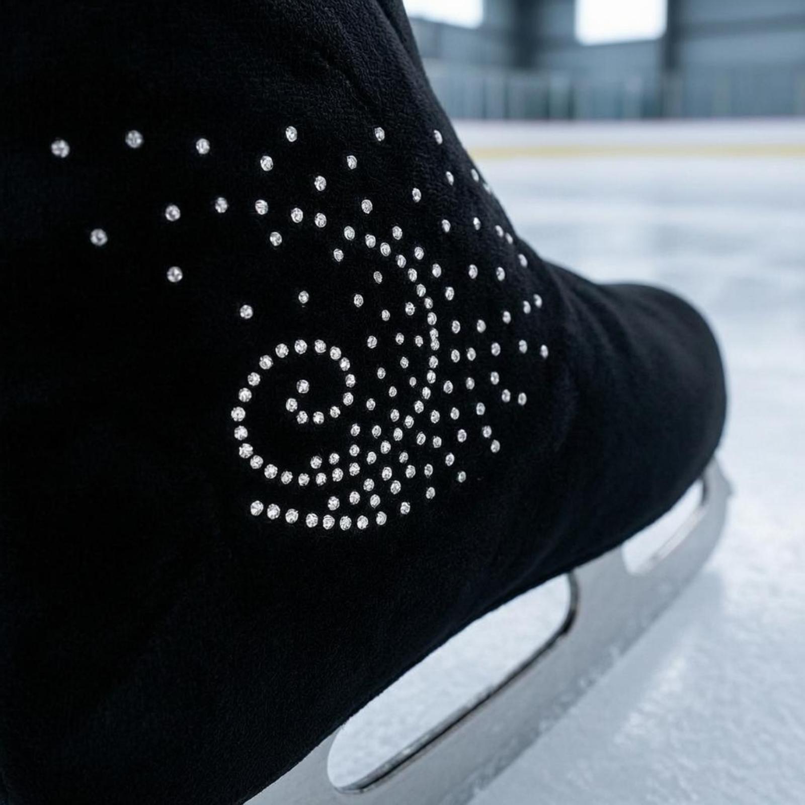 Plüsch-Samt-Eislaufschuhüberzü – Boots Bewertung und Preis