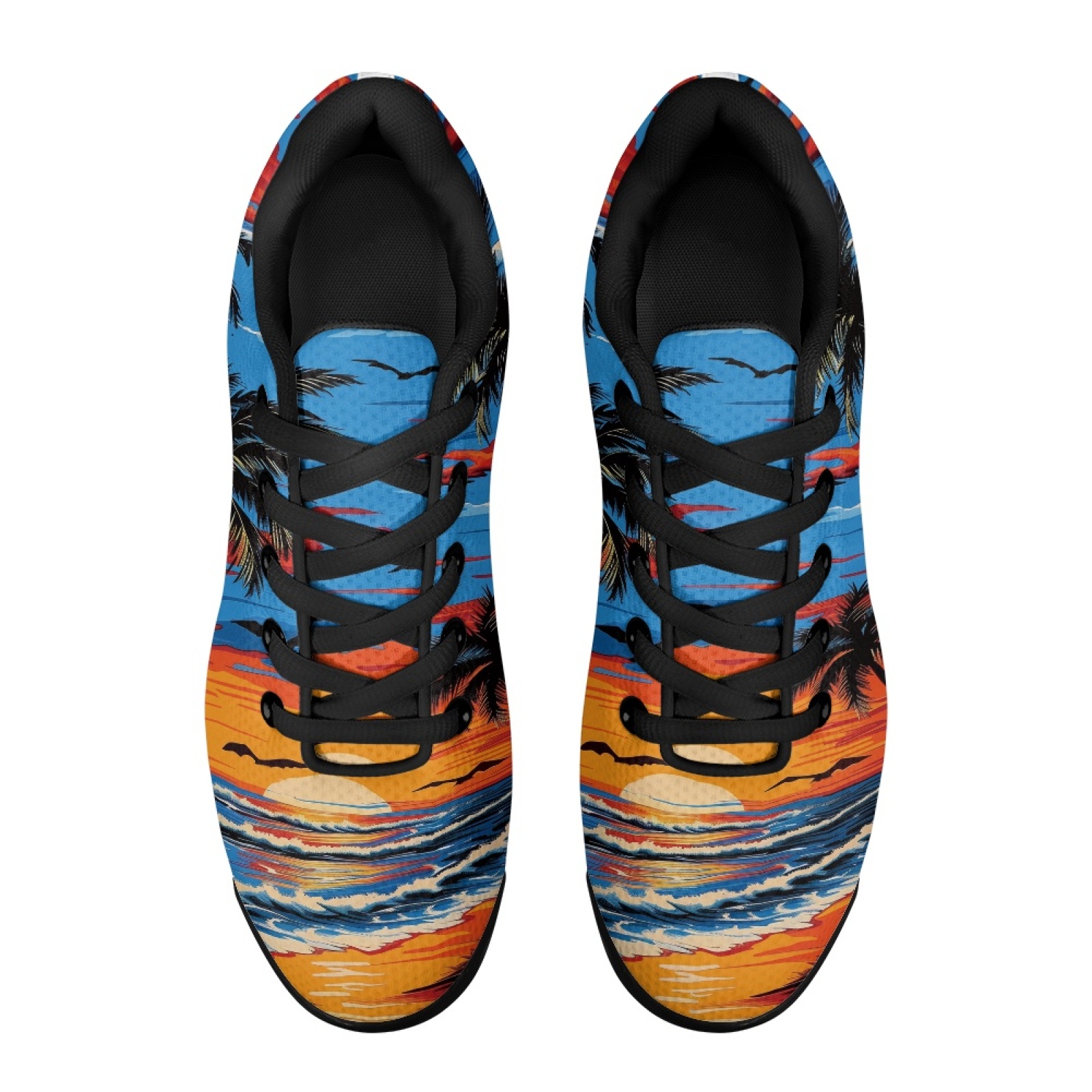 PENSTROLL Sunset Palm Trees El – Air Cushion Jogger Shoes Men Bewertung und Preis