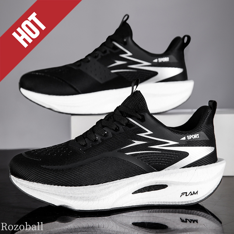 Laufschuhe mit Carbonplatte un – Breathable Mesh Athletic Shoes Bewertung und Preis