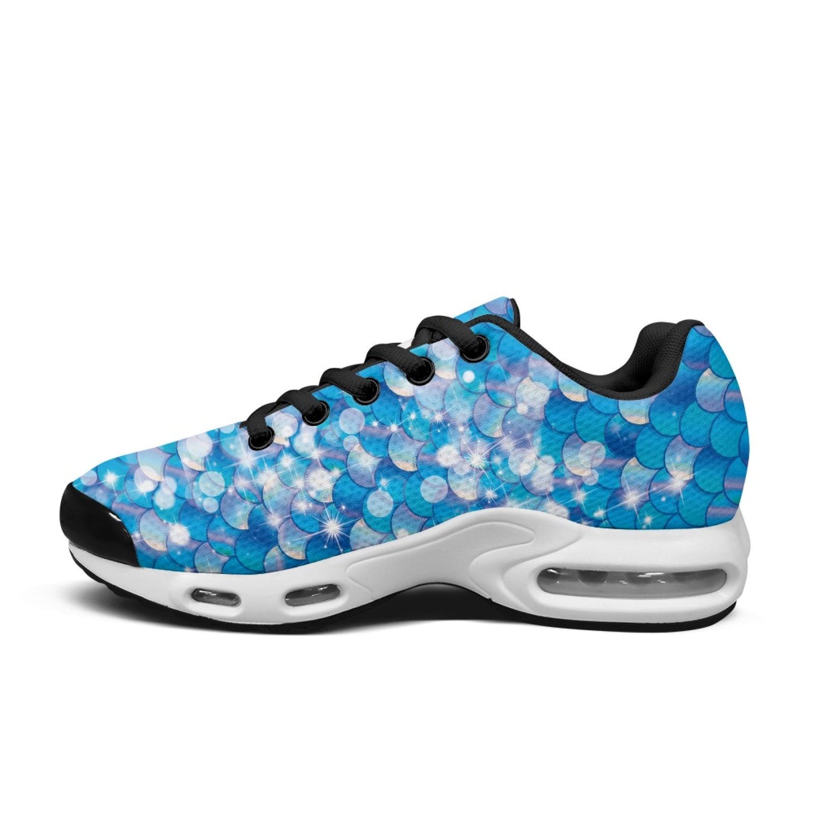 PENSTROLL Mermaid Scale Print  – Air Cushion Jogger Shoes Men Bewertung und Preis