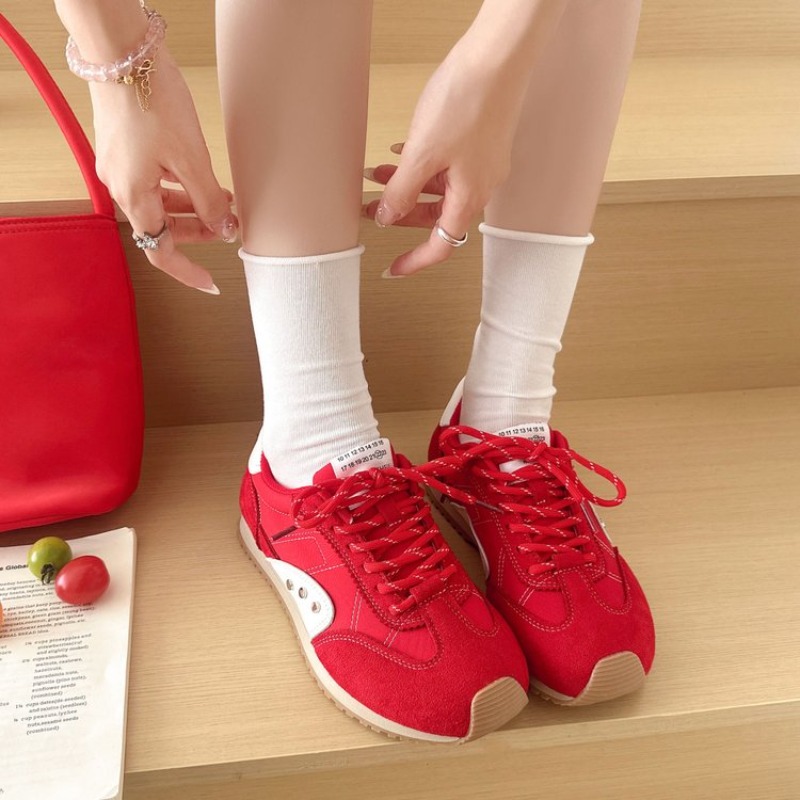 Retro Color-Block-Sneaker für  – Running Shoes Bewertung und Preis
