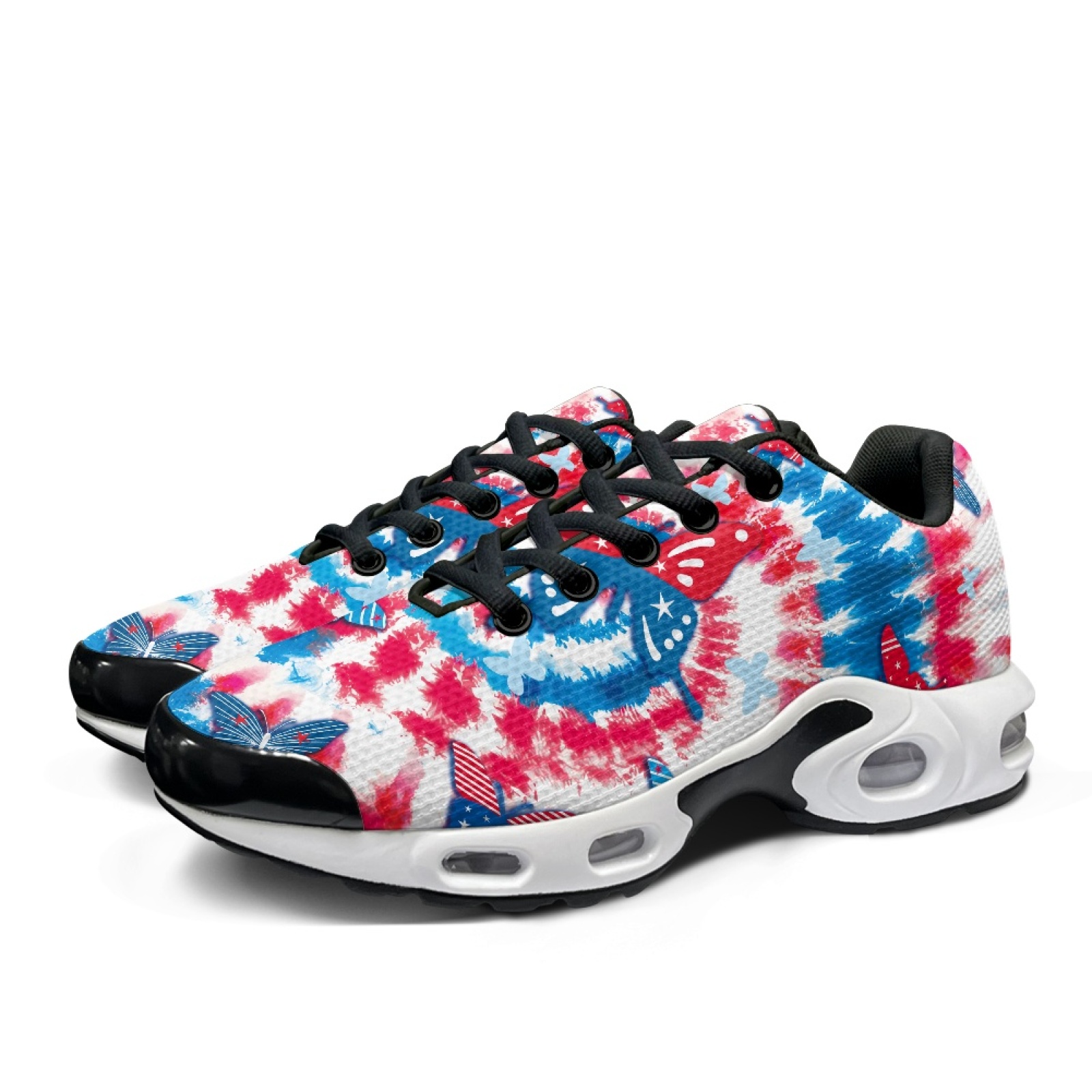 PENSTROLL Butterfly Tie Dye Sc – Air Cushion Jogger Shoes Men Bewertung und Preis