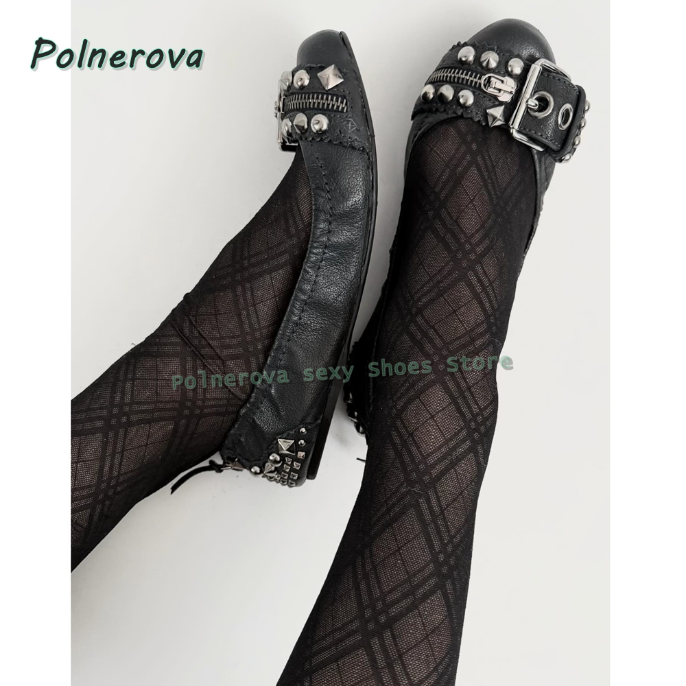 Nieten-Gürtelschnallen Mary Ja – Women'S Shoes Bewertung und Preis
