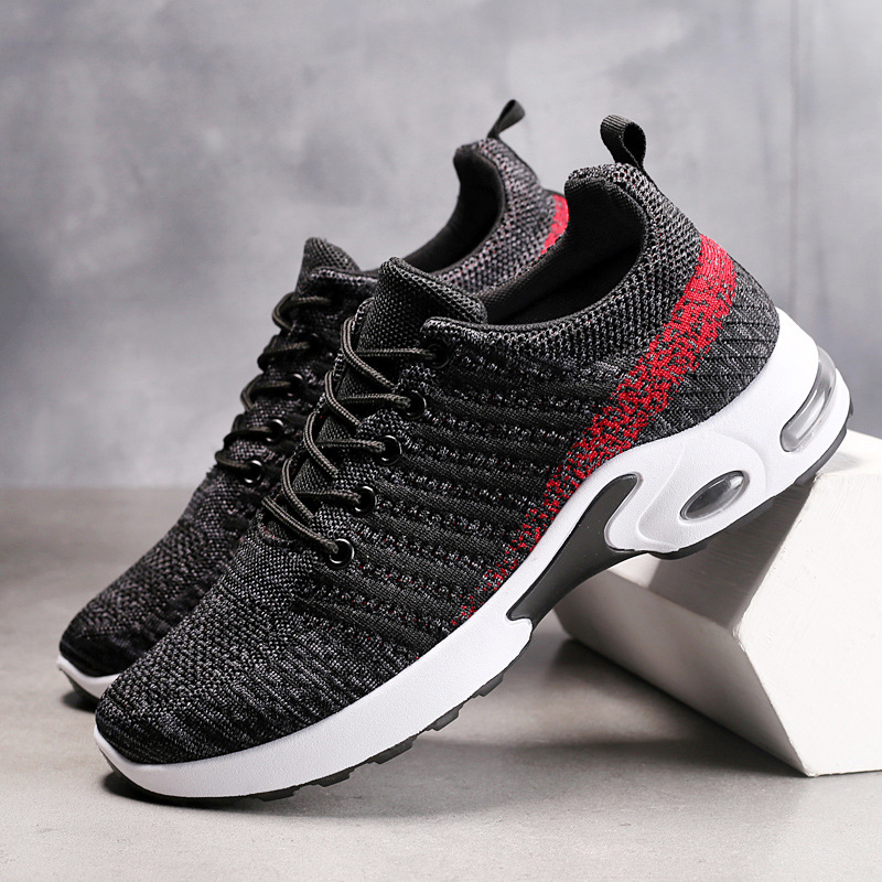 Herren-Turnschuhe, Strickschuh – Knit Fabric Lace Up Sneakers Bewertung und Preis